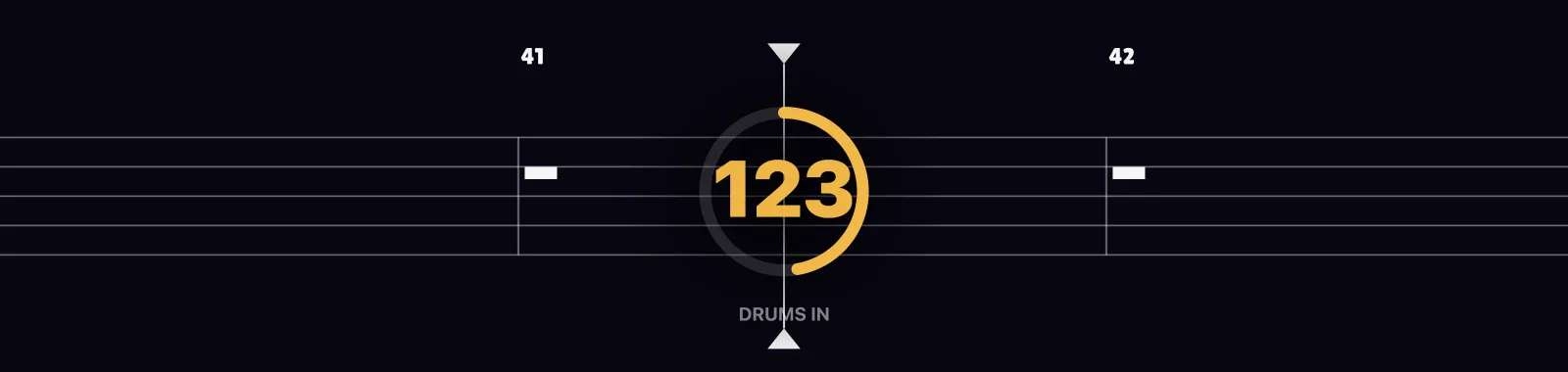 Stairway to Heaven by Led Zeppelin as drum notation in DRUMY