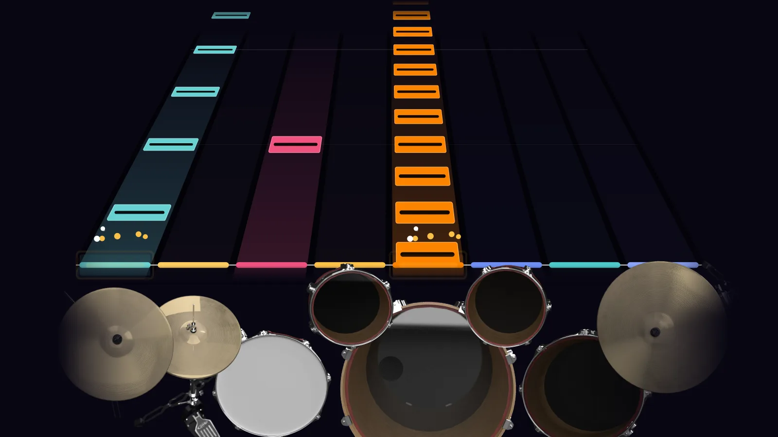 Tears Don't Fall by Bullet for My Valentine in DRUMY: the chorus falling in Beatfall