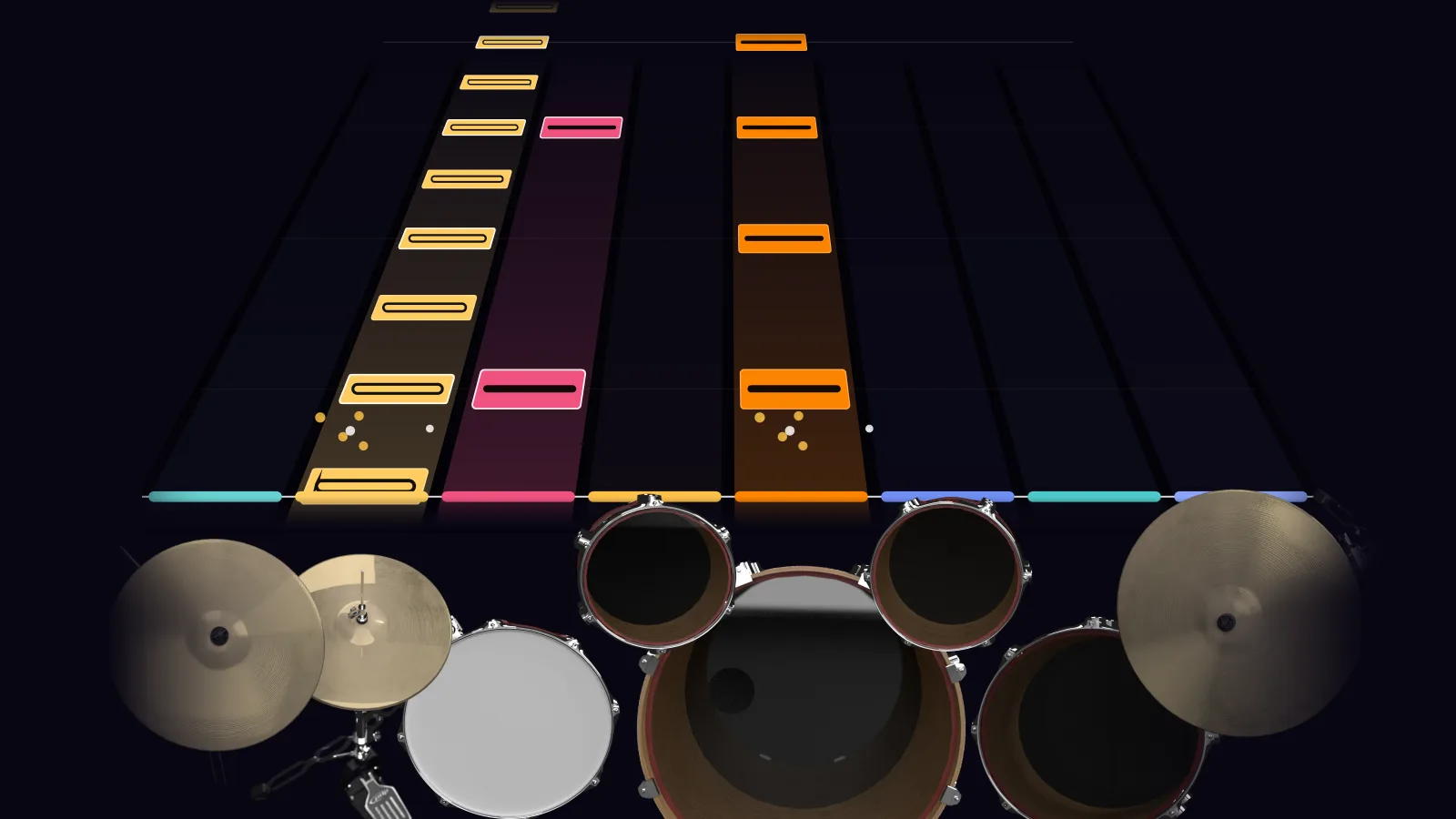 That's What You Get by Paramore in DRUMY: the chorus falling in Beatfall