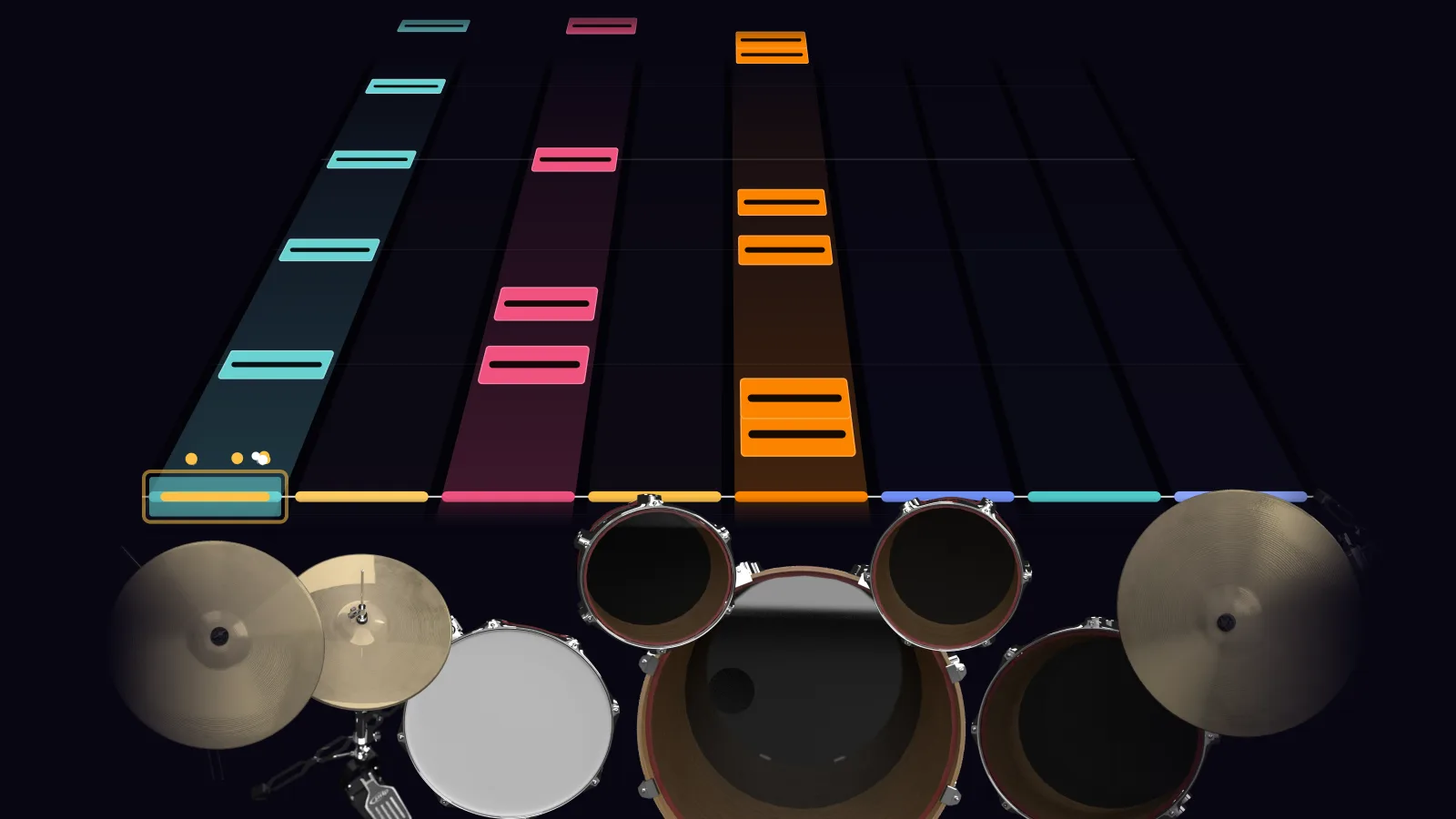 The Glass Prison by Dream Theater in DRUMY: the chorus falling in Beatfall