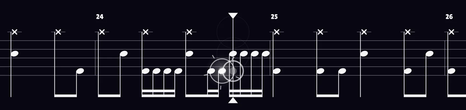 The Passage of Time by Liquid Tension Experiment as drum notation in DRUMY