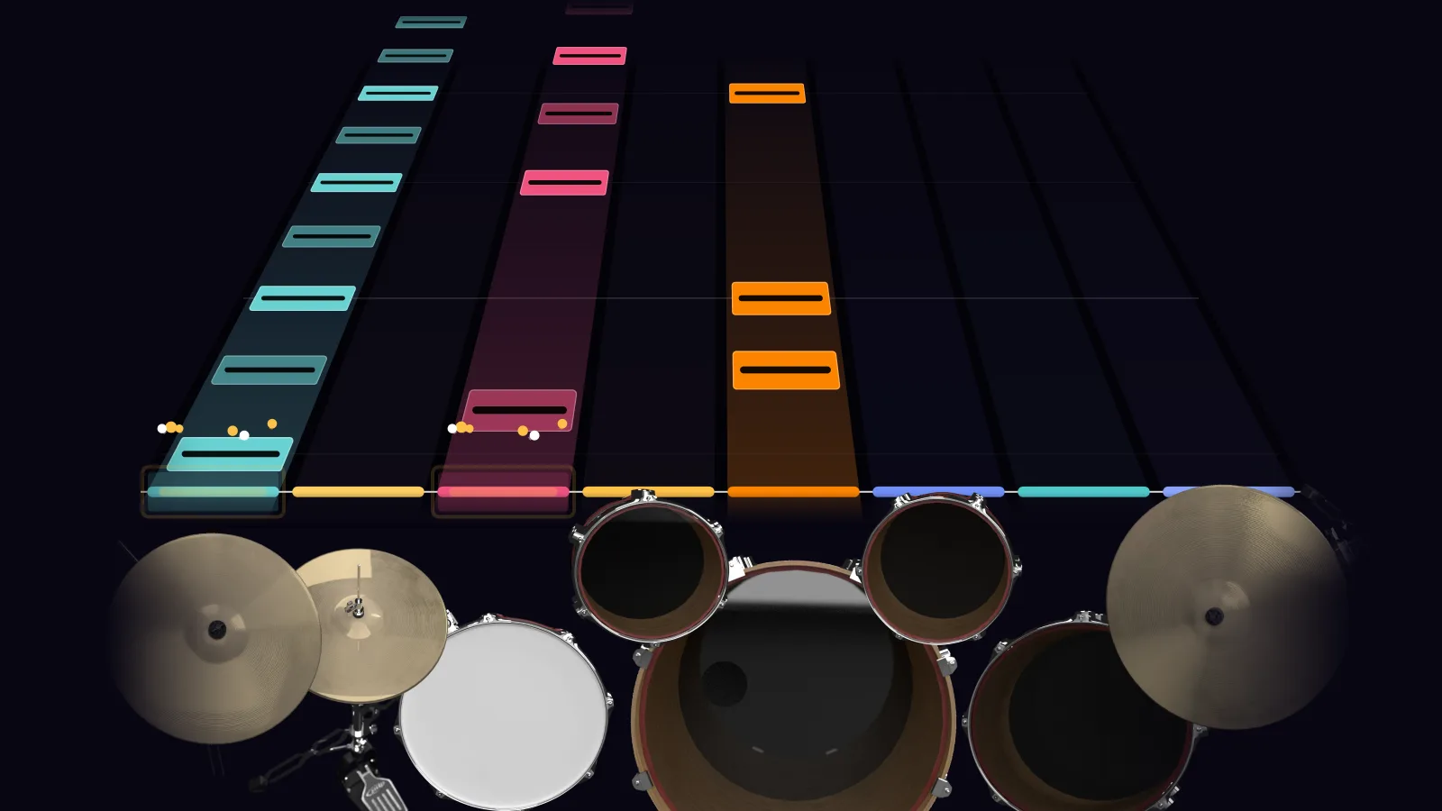 Throne by Bring Me the Horizon in DRUMY: the chorus falling in Beatfall