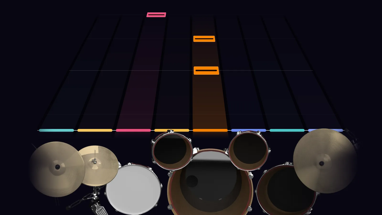 Time by Pink Floyd in DRUMY: the chorus falling in Beatfall