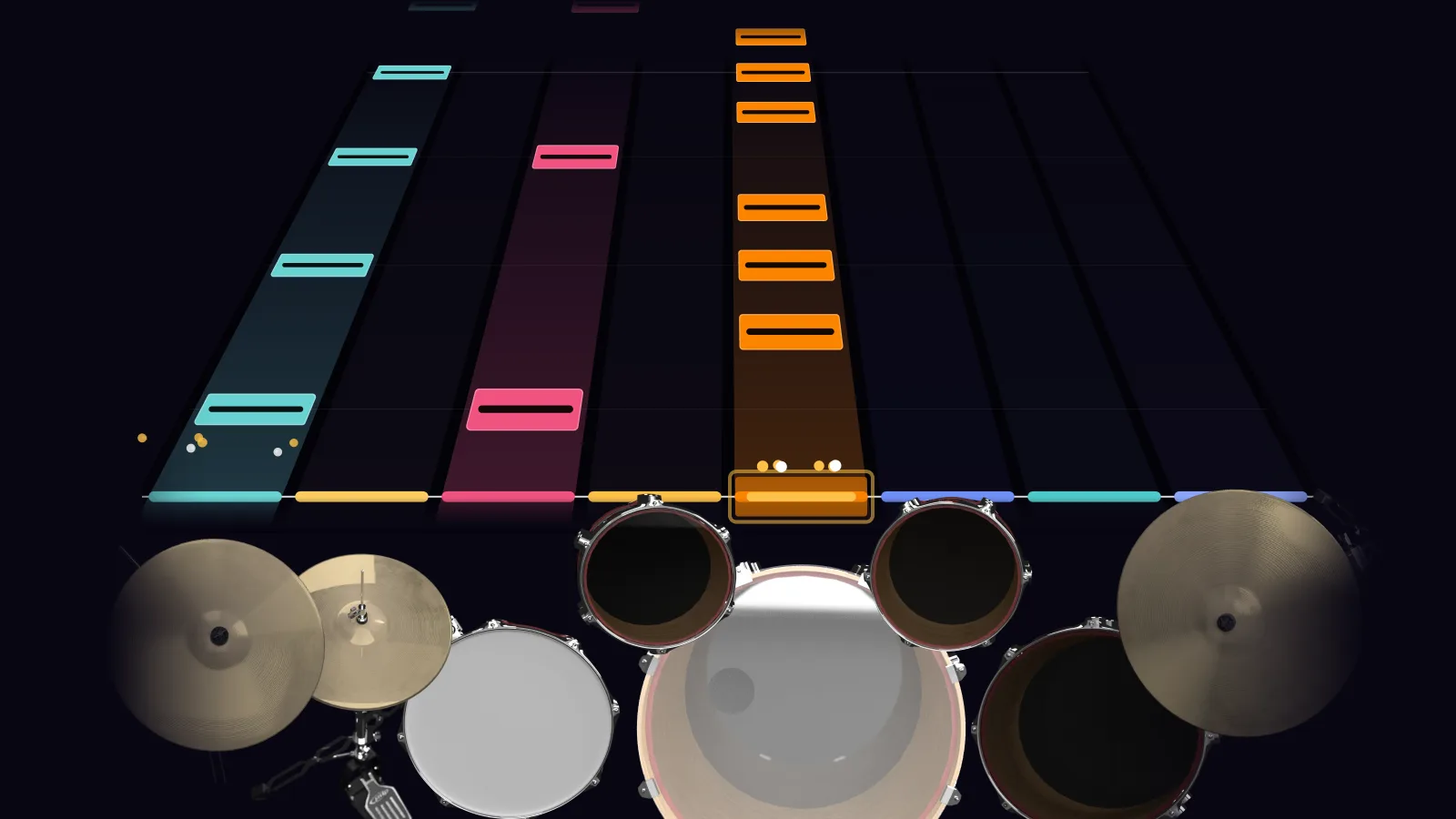 Times Like These by Foo Fighters in DRUMY: the chorus falling in Beatfall