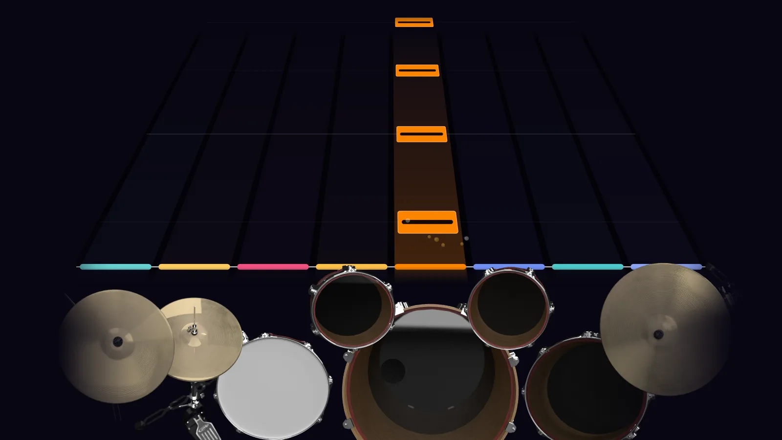 TNT by AC/DC in DRUMY: a verse falling in Beatfall