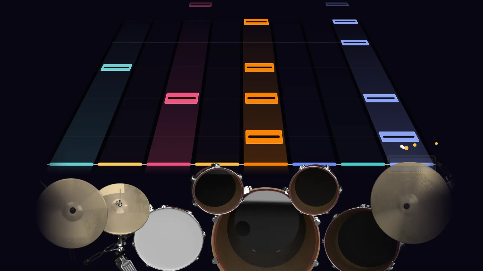 Unholy Confessions by Avenged Sevenfold in DRUMY: the chorus falling in Beatfall