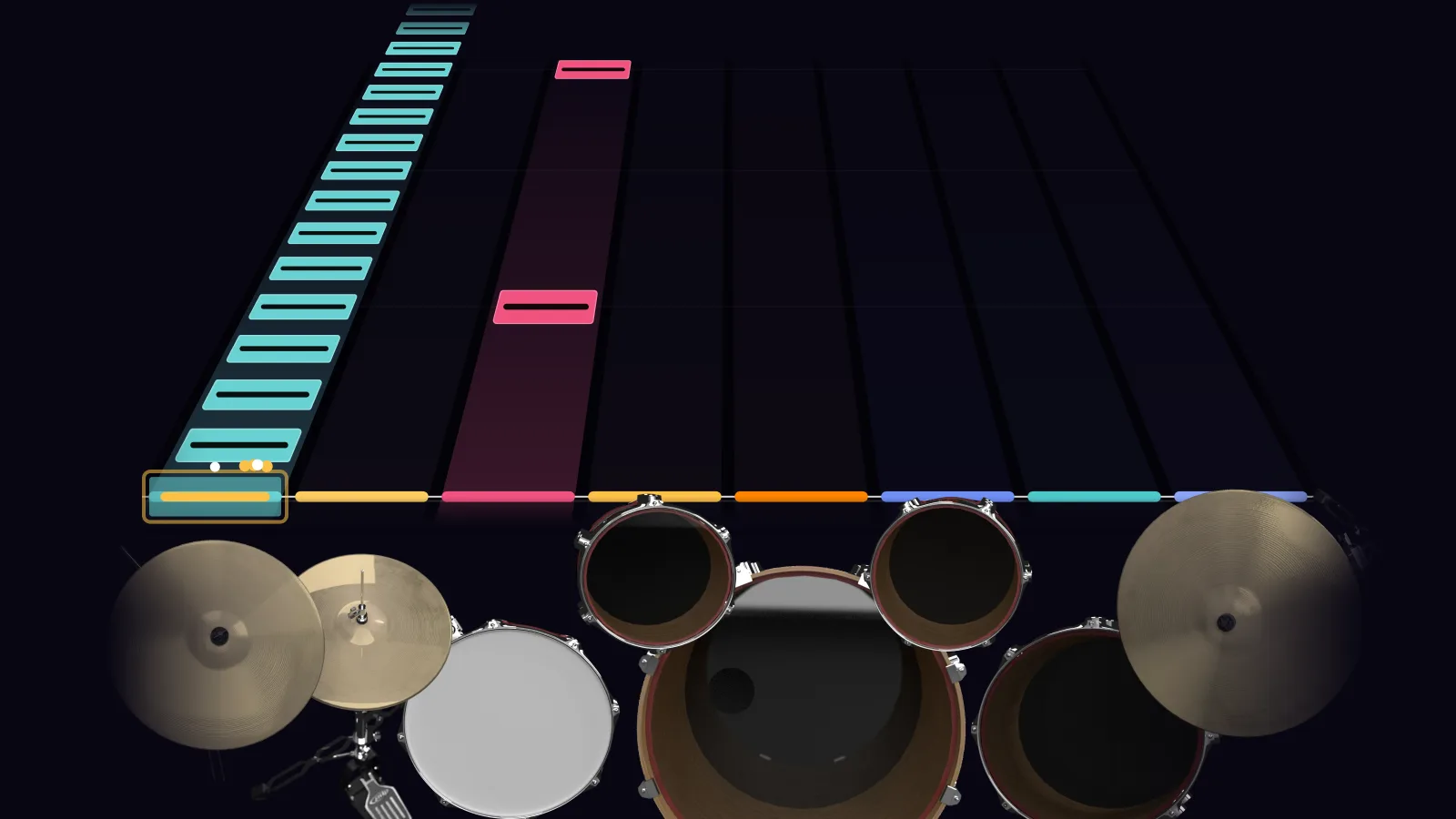 Wanna Be Startin' Somethin' by Michael Jackson in DRUMY: the chorus falling in Beatfall