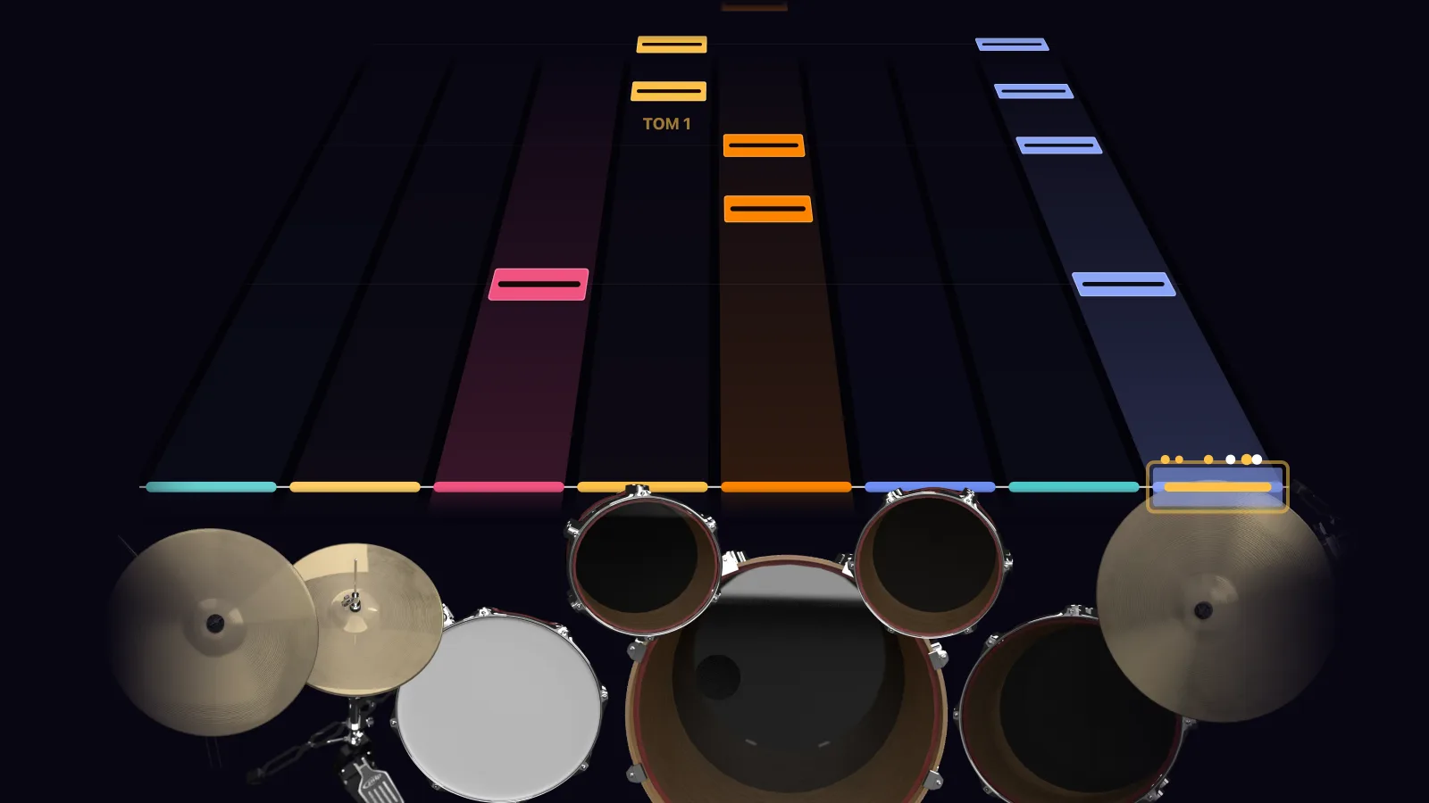 War Pigs by Black Sabbath in DRUMY: a verse falling in Beatfall