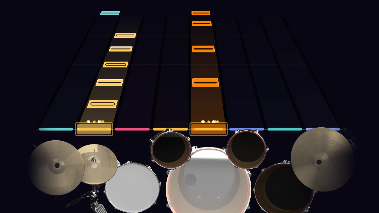 Whiskey In The Jar by Metallica in DRUMY: the chorus falling in Beatfall