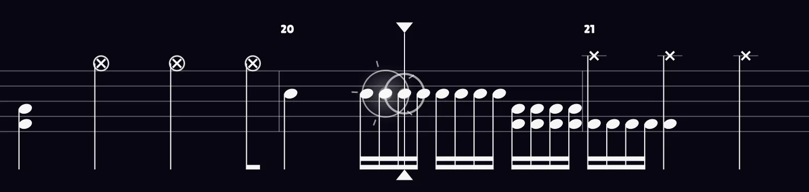 With Ears to See, And Eyes to Hear by Sleeping With Sirens as drum notation in DRUMY