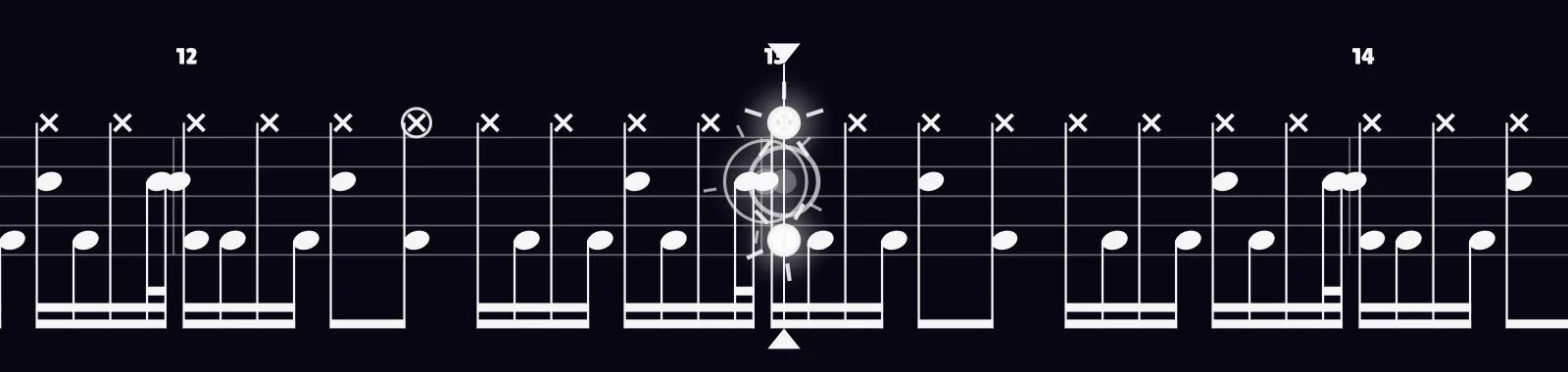 Would You Still Be There by Of Mice & Men as drum notation in DRUMY
