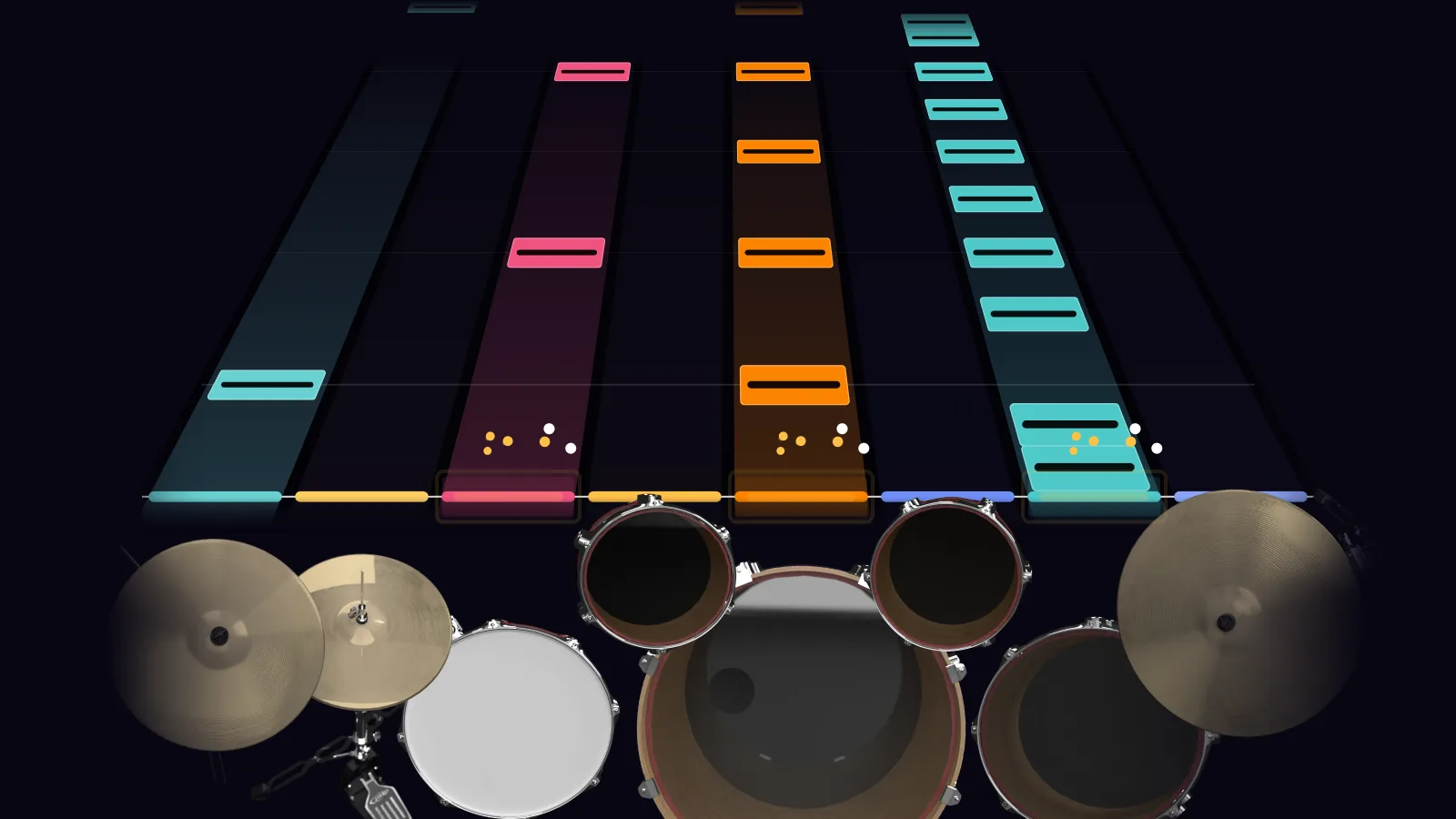 You Could Be Mine by Guns N' Roses in DRUMY: the chorus falling in Beatfall